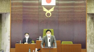 令和３年６月議会一般質問写真