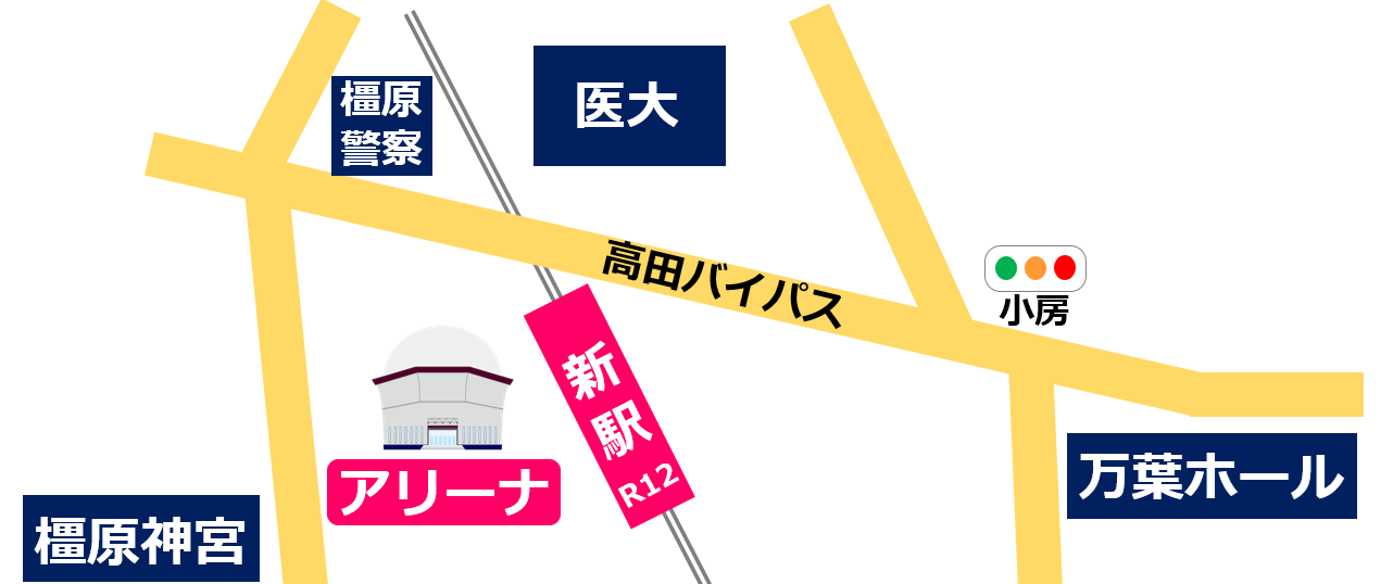 01奈良県立医大周辺の図